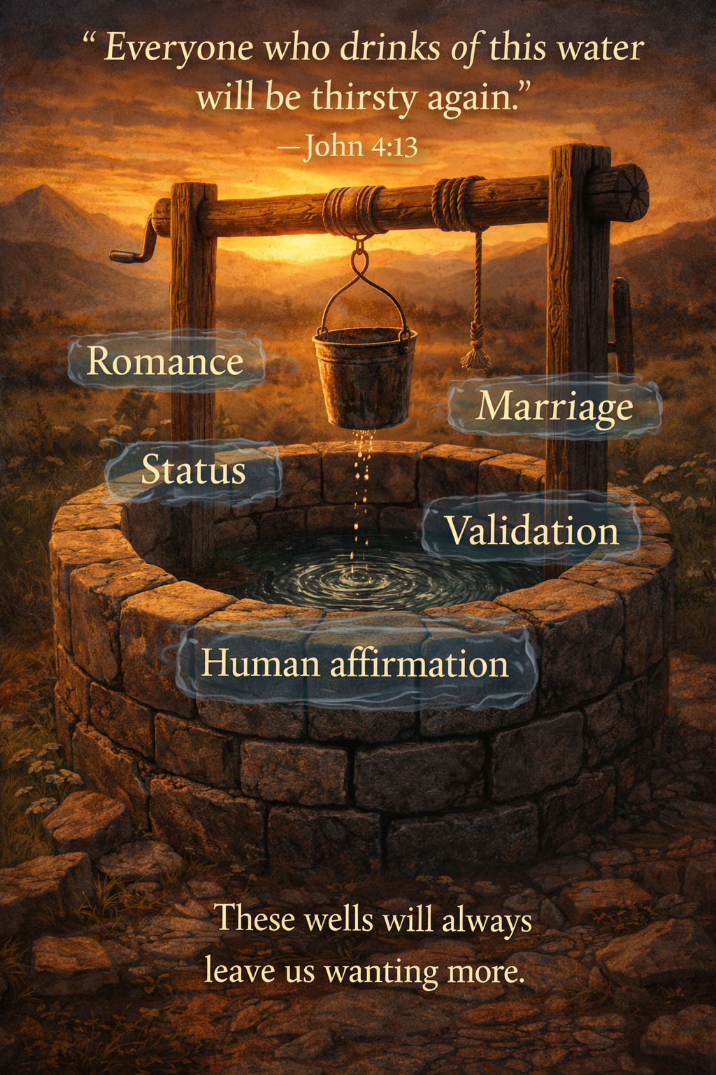 Quenching the Deepest Thirst: Lessons from the Samaritan Woman at the Well (John 4)