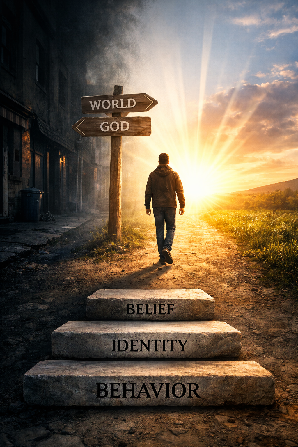 Belief > Identity > Behavior: How Faith in Christ Transforms the Christian Life