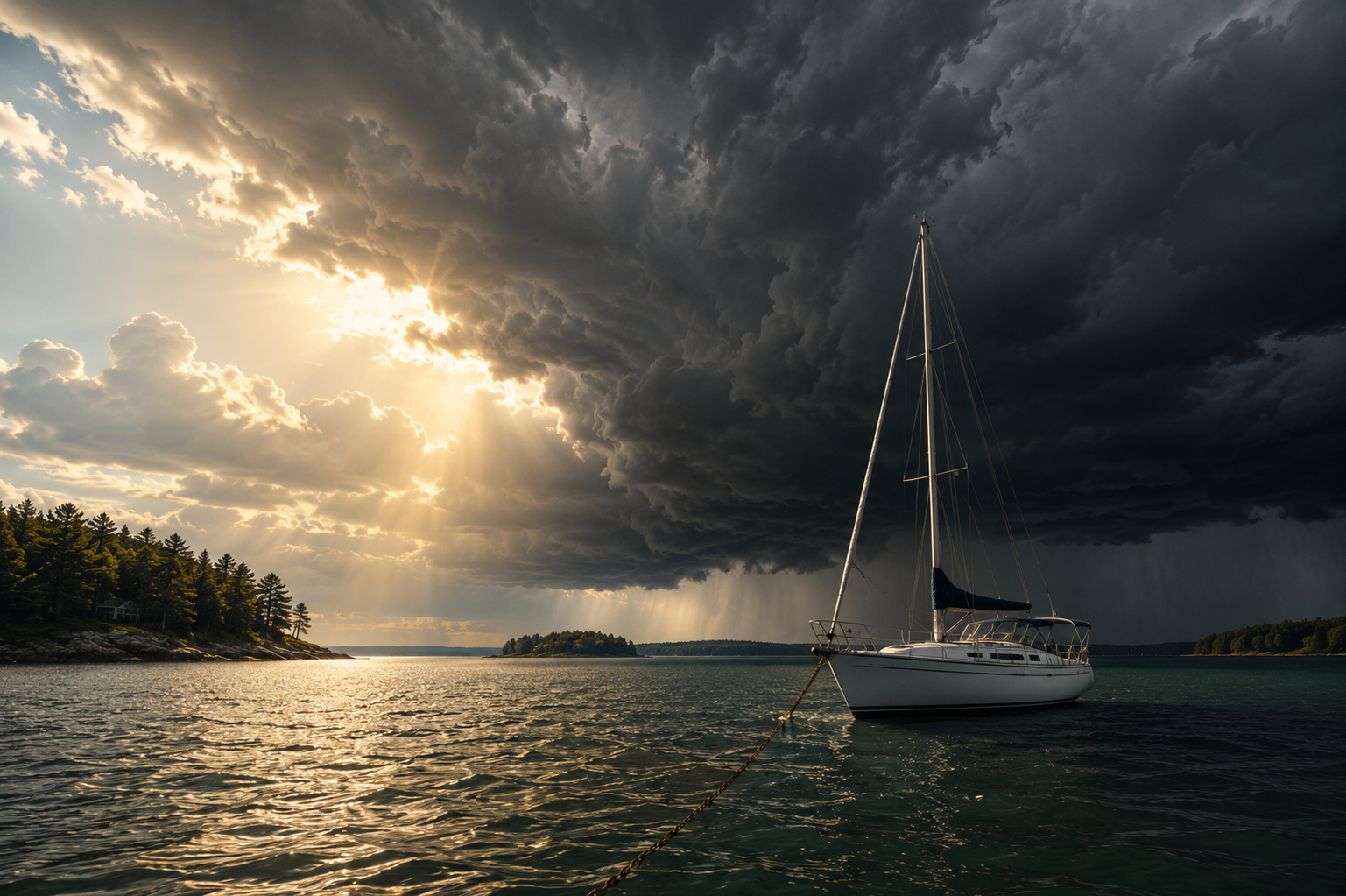 Anchored